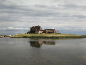 Haus auf einer Insel